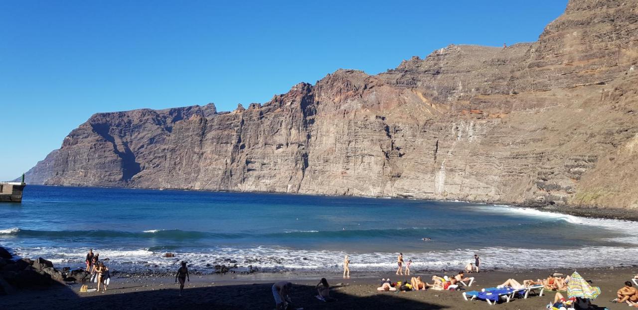 Ocean Pearl, Luxurioeses Haus, Meerblick, Grosse Sonnenterrasse, Teneriffa Sued, Los Gigantes, 600M Zum Strand, 200M Zum Ort, Ruhig Акантиладо-де-Лос-Хигантес Экстерьер фото